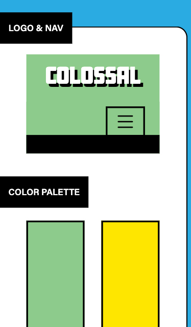 Colossal Style Guide - Mobile