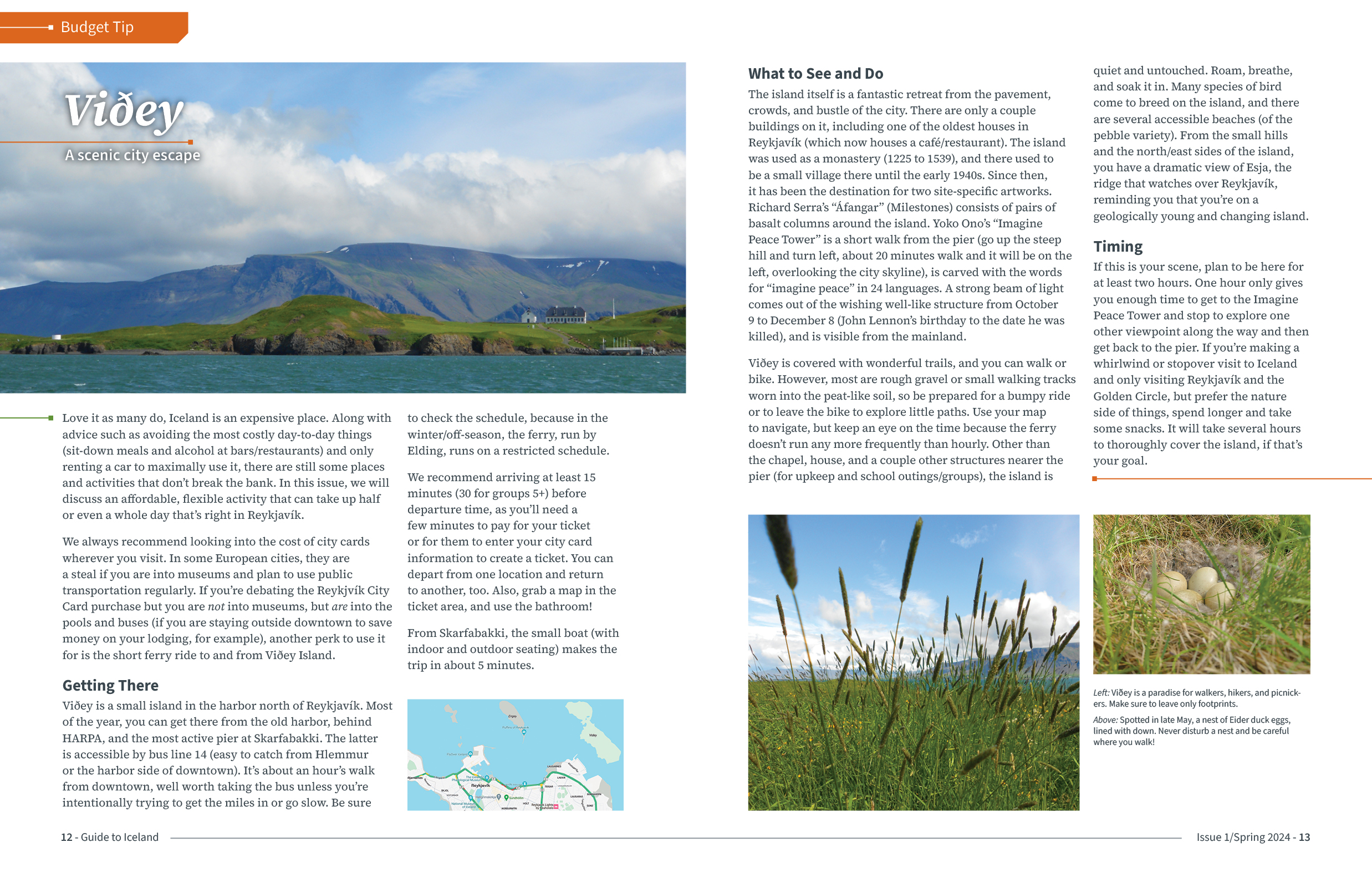 Guide to Iceland Spread
